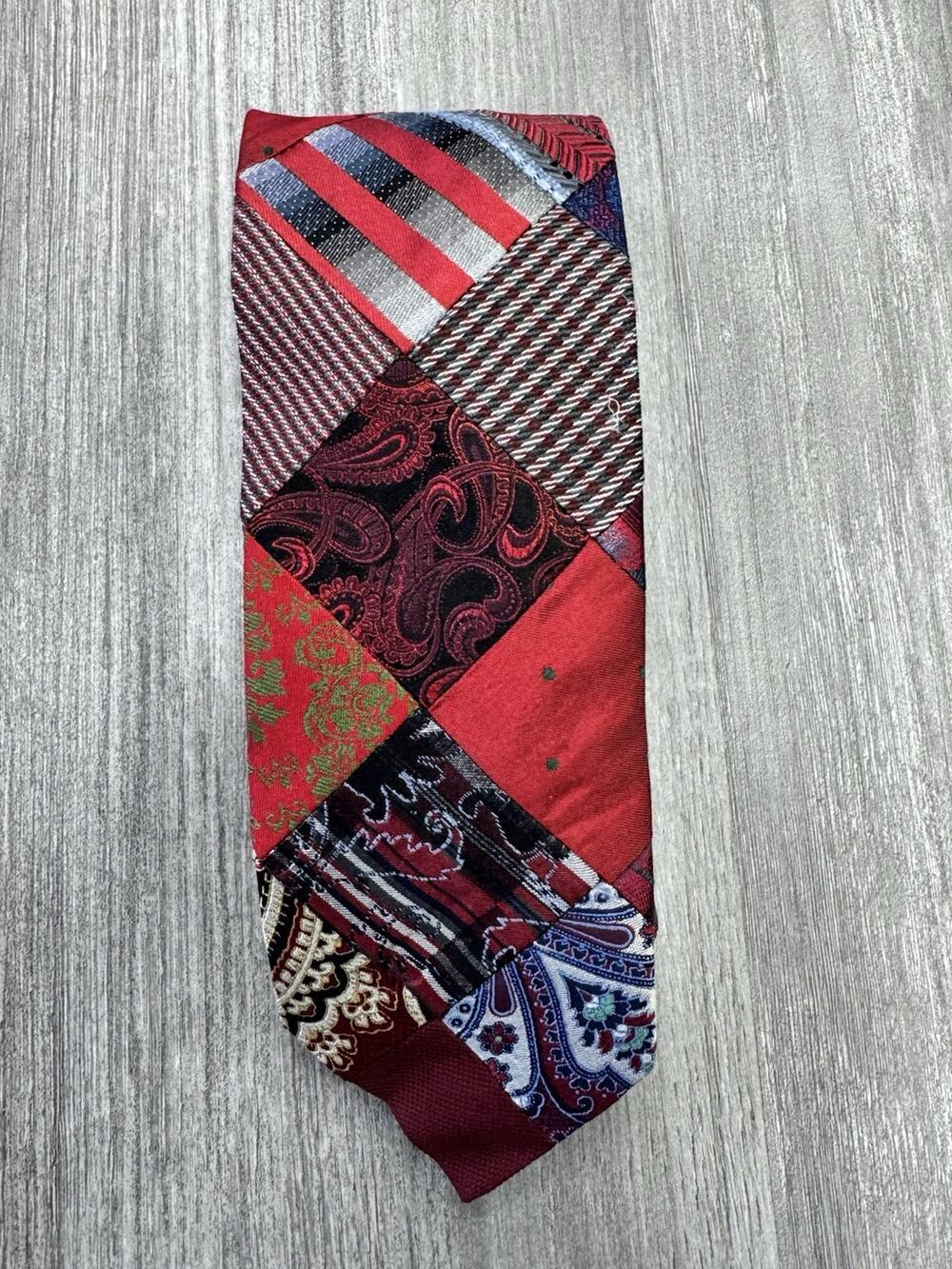 Serica Patchwork Tie